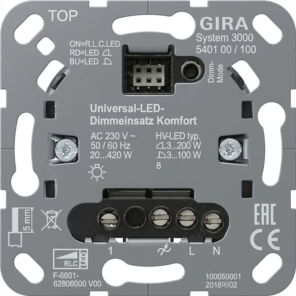 20260326113630_diakoptis_gira_540100_s3000_uni_led_dimming_comfort_use.jpeg Διακόπτης Gira 540100 S3000 Uni-led Dimming Comfort Use - Image 1