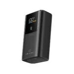 Cuktech 10 Mini Power Bank 10000mAh 55W με Θύρα USB-A και 2 Θύρες USB-C Γκρι