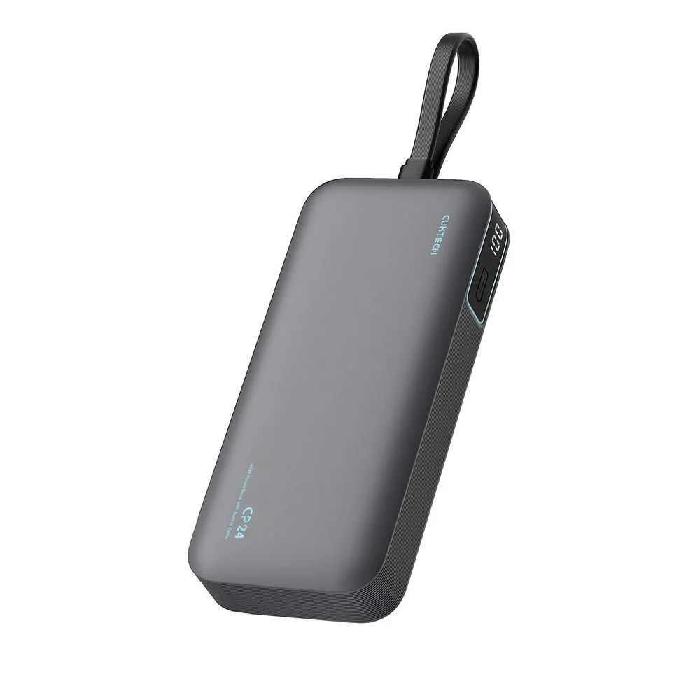 20260326125037_cuktech_lpb200n_power_bank_20000mah_40w_me_thyra_usb_a_kai_thyra_usb_c_gri.jpeg Cuktech LPB200N Power Bank 20000mAh 40W με Θύρα USB-A και Θύρα USB-C Γκρι - Image 1