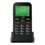Doro Leva E10 Dual SIM Κινητό με Μεγάλα Κουμπιά Μαύρο