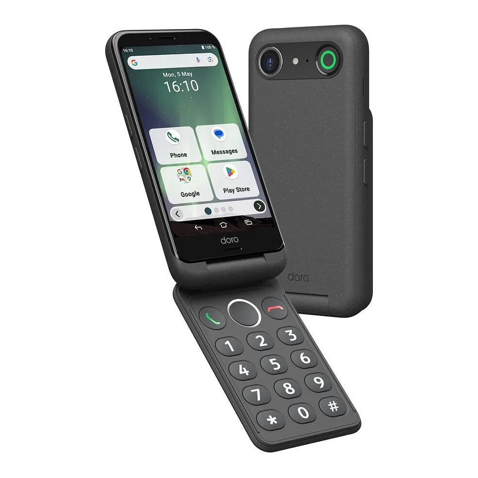 Doro Aurora A20 + Wireless Charging Single SIM (4/64GB) Graphite - Image 1