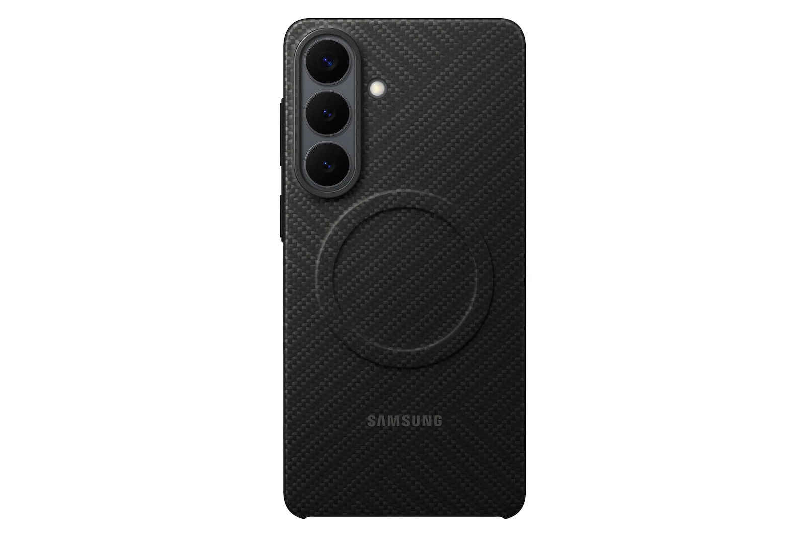 Samsung Carbon Magnet Back Cover Aramid Fiber 0.8mm Μαύρο (Galaxy S26+) EF-KS947SNEGWW - Image 1