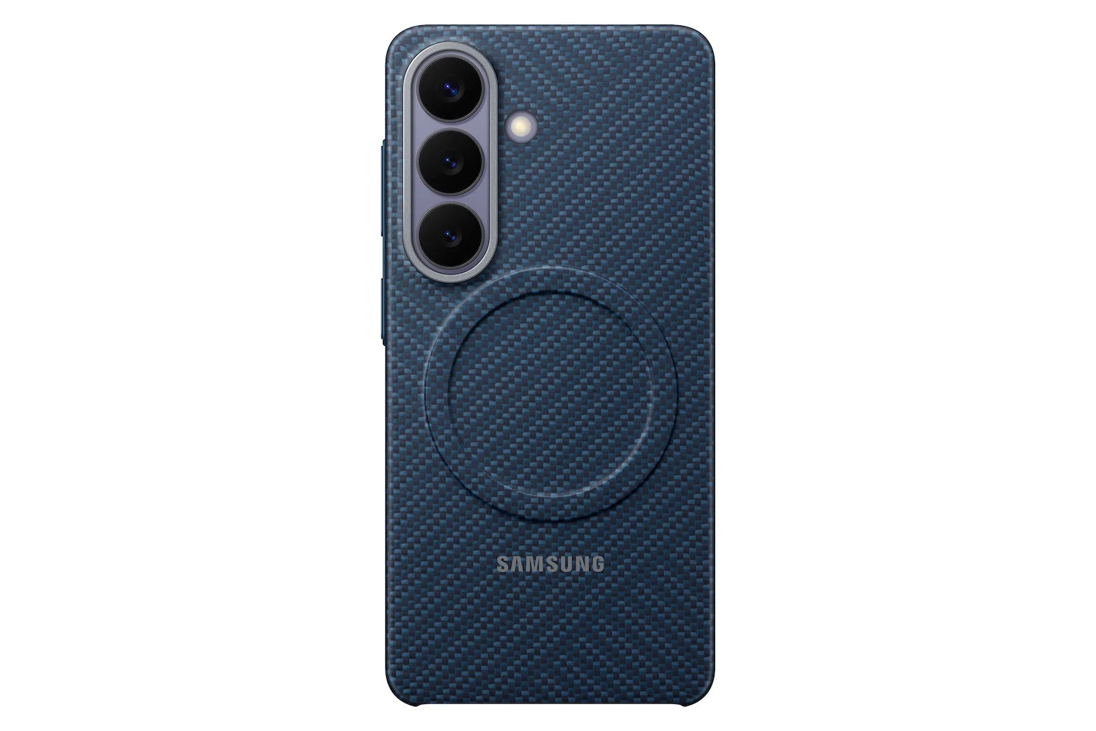 20260327103359_samsung_carbon_magnet_back_cover_galaxy_s26_ef_ks942scegww.jpeg Samsung Carbon Magnet Back Cover Aramid Fiber 0.8mm Μπλε (Galaxy S26) EF-KS942SCEGWW - Image 1