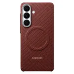 Samsung Carbon Magnet Back Cover Aramid Fiber 0.8mm Κόκκινο (Galaxy S26+) EF-KS947SREGWW