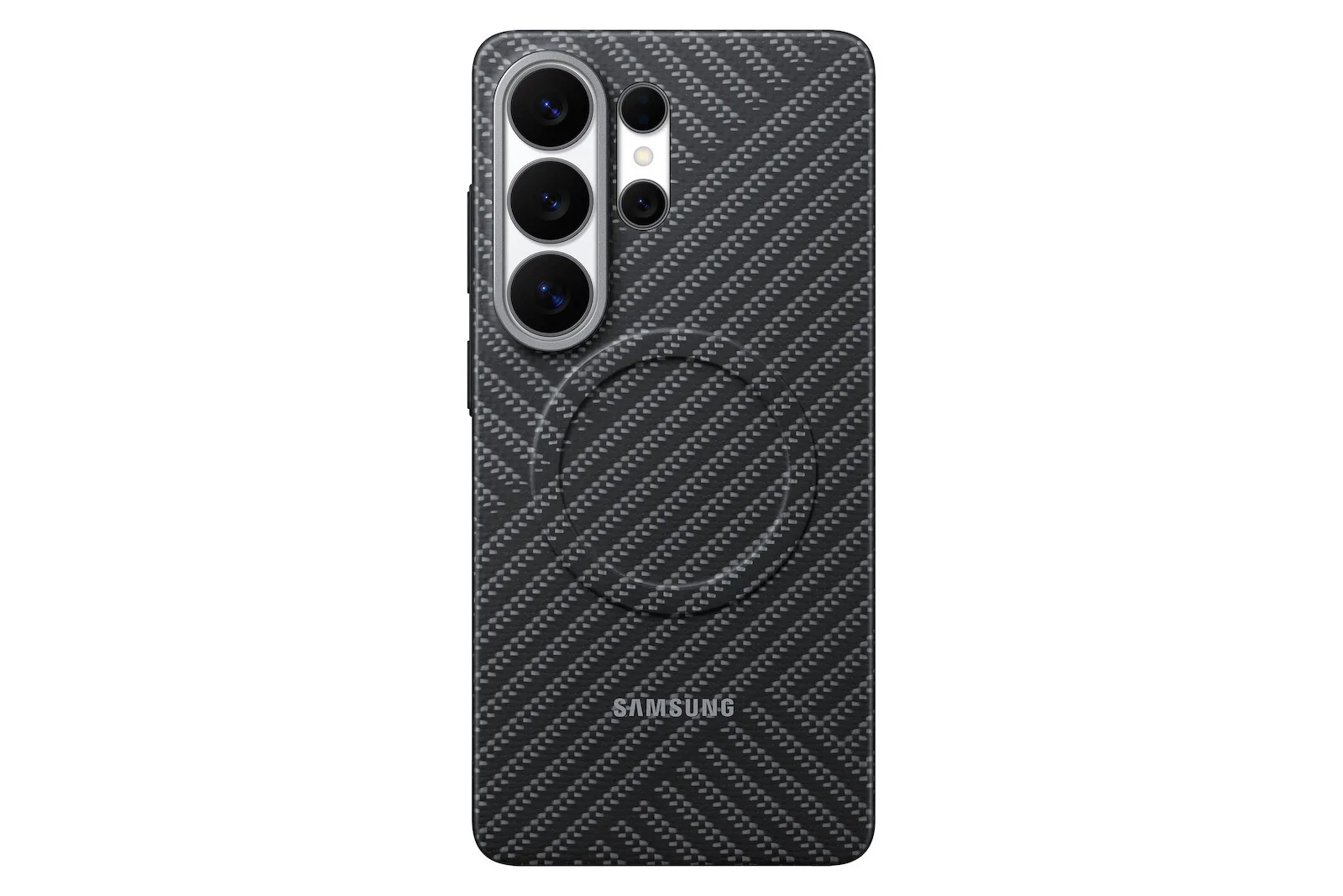 20260327103406_samsung_carbon_magnet_back_cover_gri_galaxy_s26_ultra_ef_ks948ssegww.jpeg Samsung Carbon Magnet Back Cover Aramid Fiber 0.8mm Γκρι (Galaxy S26 Ultra) EF-KS948SSEGWW - Image 1