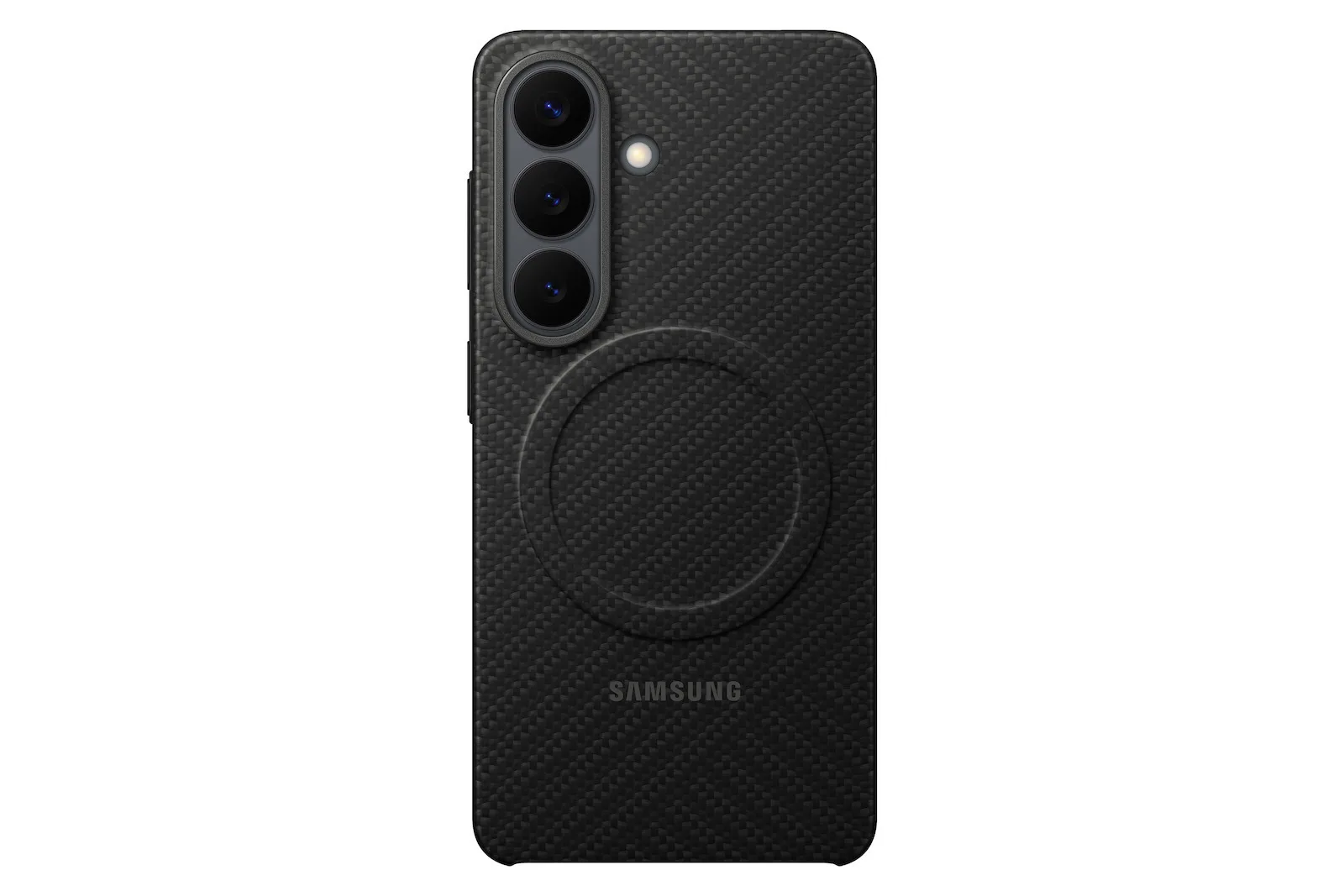 Samsung Carbon Magnet Back Cover Aramid Fiber 0.8mm Μαύρο (Galaxy S26) EF-KS942SNEGWW - Image 1