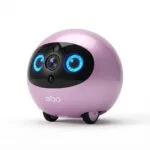 Enabot EBO Air 2 Plus Companion Robot Κάμερα Full HD+ 5MP Μπαταρίας με Αμφίδρομη Επικοινωνία Ροζ