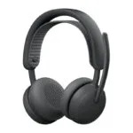 Logitech Zone 2 ES Ασύρματα On Ear Multimedia Ακουστικά με μικρόφωνο και σύνδεση Bluetooth / USB-C σε Γκρι χρώμα