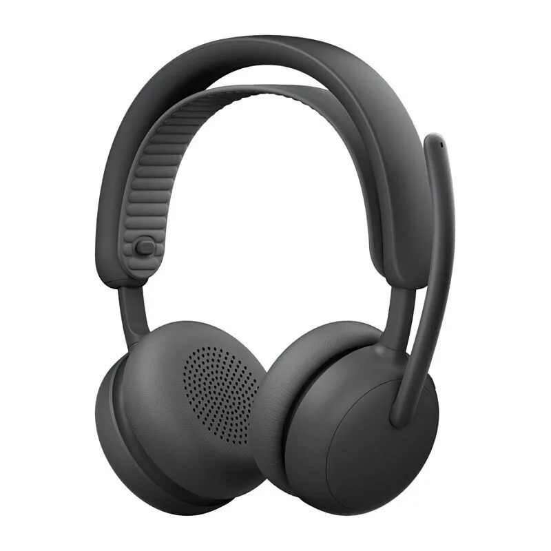Logitech Zone 2 ES Ασύρματα On Ear Multimedia Ακουστικά με μικρόφωνο και σύνδεση Bluetooth / USB-C σε Γκρι χρώμα - Image 1
