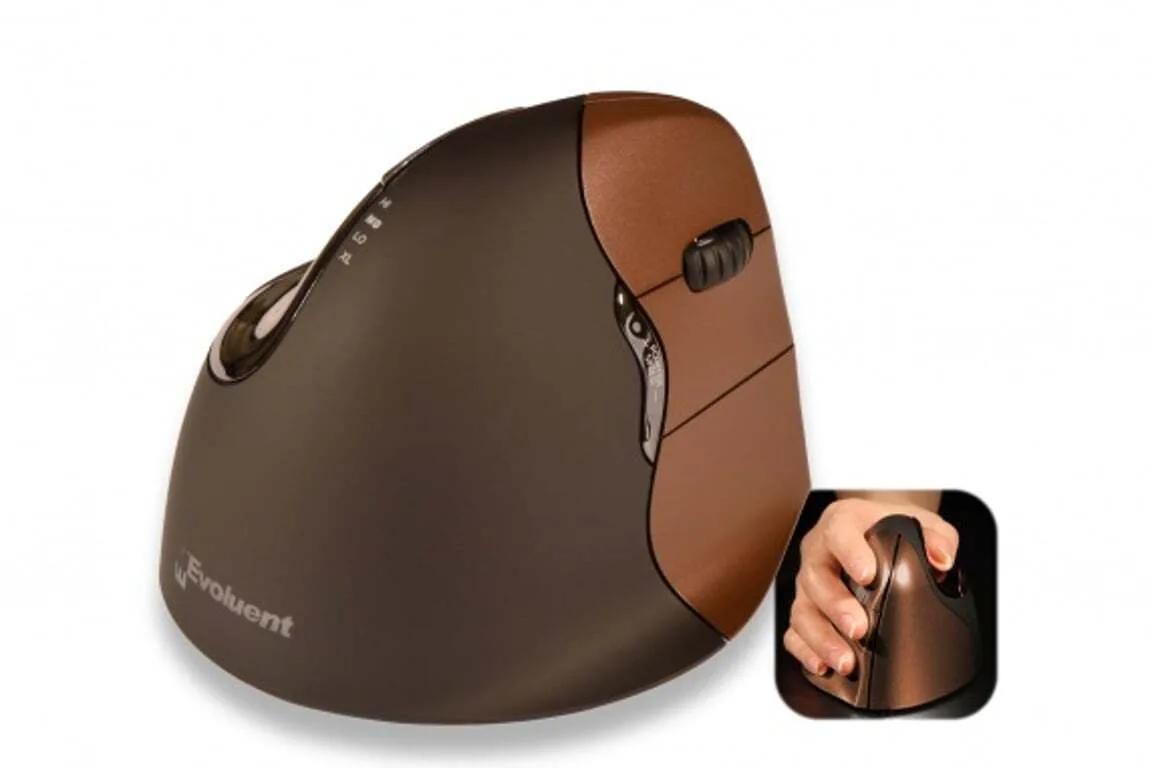 20260327155442_bakker_elkhuizen_evoluent_4_small_wireless_asyrmato_ergonomiko_vertical_pontiki_kafe.jpeg Bakker Elkhuizen Evoluent 4 Small Wireless Ασύρματο Εργονομικό Vertical Ποντίκι Καφέ - Image 1