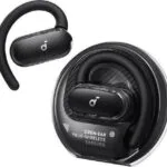 Soundcore by Anker V40i Open Ear Bluetooth Handsfree Ακουστικά με Αντοχή στον Ιδρώτα και Θήκη Φόρτισης Μαύρα