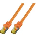 EFB S/FTP Cat.6a (Gigabit) Καλώδιο Δικτύου Ethernet 0.15m Πορτοκαλί MK7001.0,15O