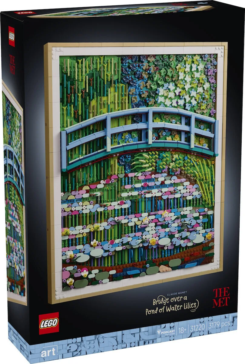 LEGO Art Claude Monet – Bridge over a Pond of Water Lilies για 18+ Ετών 3179τμχ 31220 - Image 1