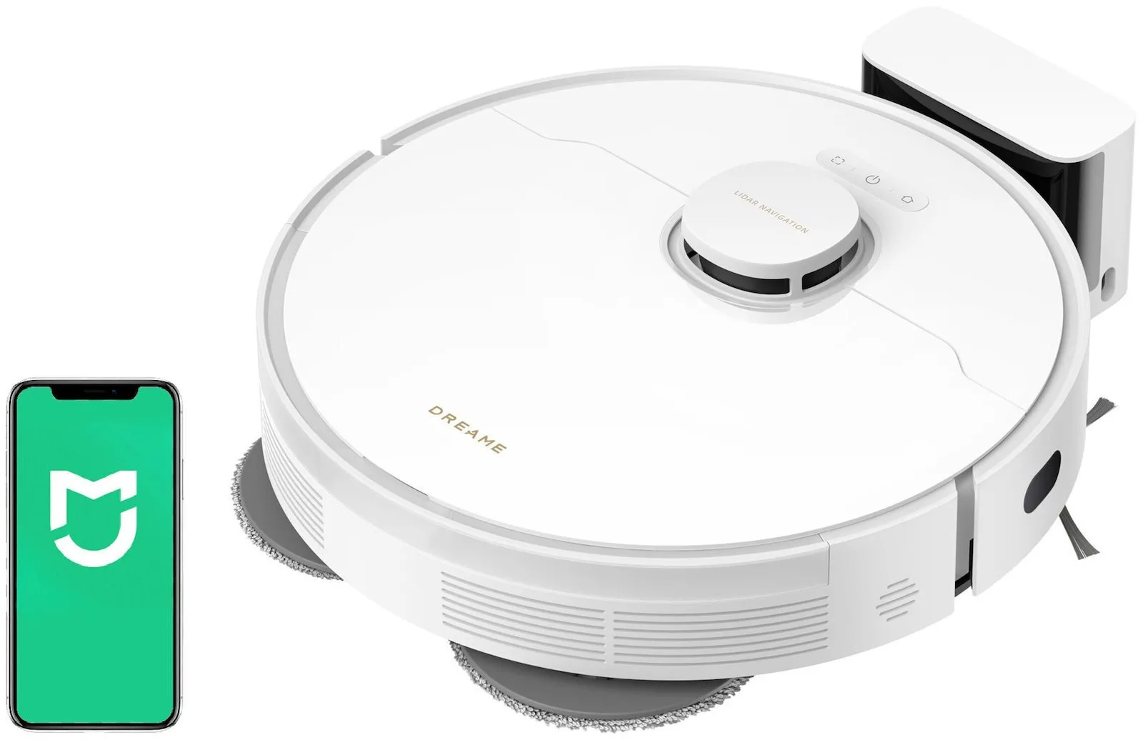 20260331114114_dreame_l10s_pro_gen3_skoupa_rompot_gia_skoupisma_sfougarisma_me_wi_fi_leyki.jpeg Dreame L10s Pro Gen 3 Σκούπα Ρομπότ με Χαρτογράφηση Laser & Απορρόφηση 13000Pa Λευκή - Image 1