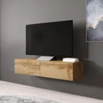 Έπιπλο Τηλεόρασης Vigo Wotan Oak Μ140xΠ30xΥ40cm