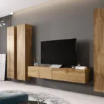 Έπιπλο Τηλεόρασης Vigo Wotan Oak Μ180xΠ30xΥ40cm