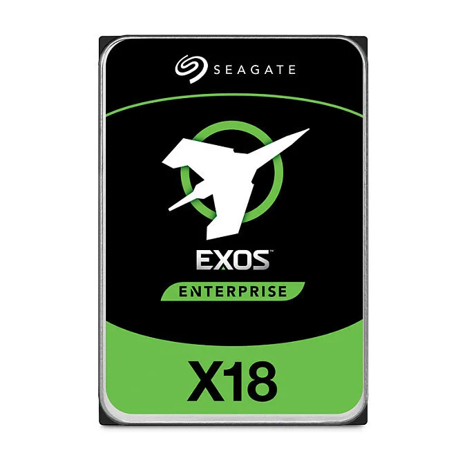 Seagate Exos X18 14TB HDD Σκληρός Δίσκος 3.5" SATA III 7200rpm με 256MB Cache για NAS / Server ST14000NM005J - Image 1