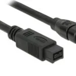 DeLock Firewire Cable 9-pin male - 4-pin male 1m (82588)
