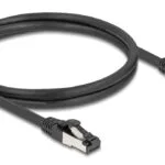 DeLock S/FTP Καλώδιο Δικτύου Ethernet 1m Μαύρο 80571
