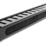 Delock Cable Management 67628 Rack 19"/1u Βούρτσα Προστασίας Μεταλλικό Μαύρο Dm130602
