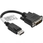 HP Μετατροπέας DisplayPort male σε DVI-D female 1τμχ FH973AT