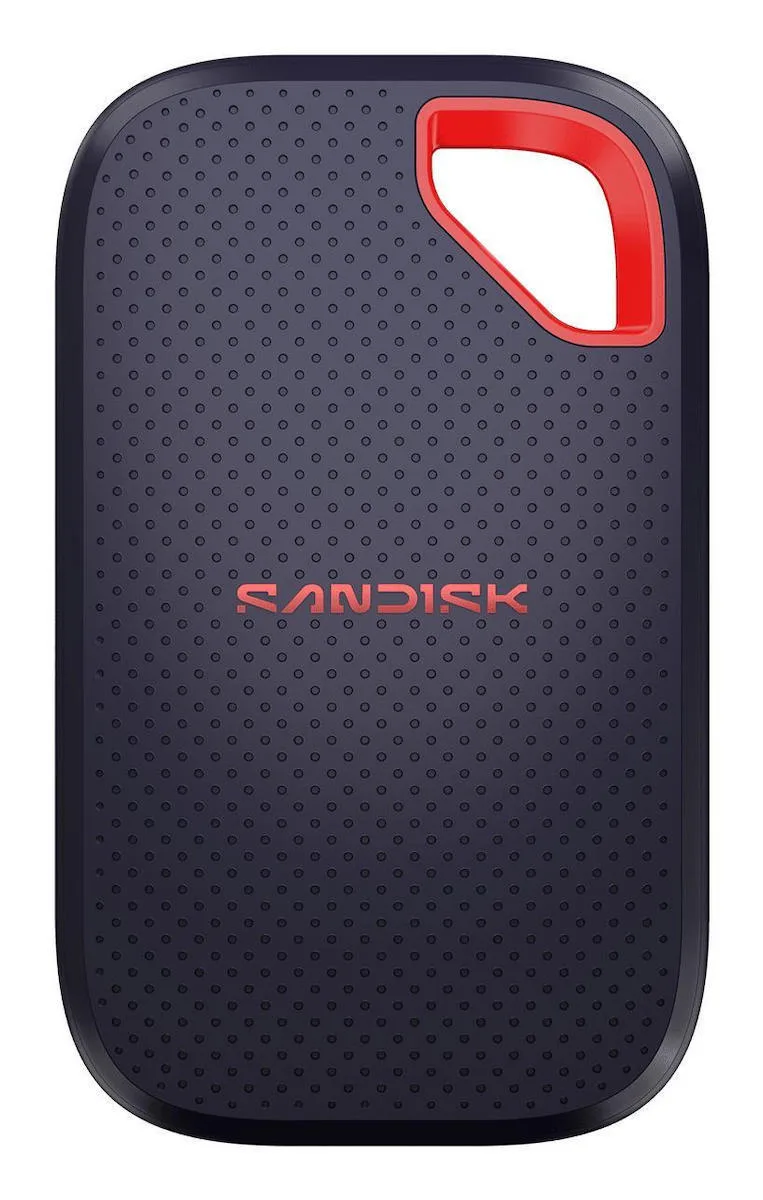 20260402165144_sandisk_extreme_portable_v3_usb_c_exoterikos_ssd_2tb_2_5_mayro.jpeg Sandisk Extreme Portable V3 USB-C Εξωτερικός SSD 2TB 2.5" Μαύρο - Image 1