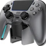 Deltaco GAM-199 Ασύρματο Gamepad για PS5 Steel Grey