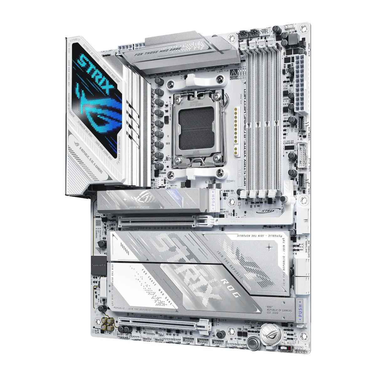 Asus ROG Strix X870E-A Motherboard ATX με AMD AM5 Socket 90MB1P30-M0EAY0 - Image 1