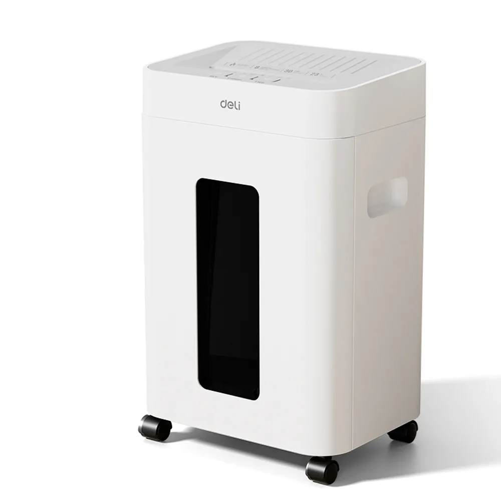 Deli Καταστροφέας Εγγράφων P5 Ultra Silence Micro Cut 8 Φύλλων με Κάδο 23lt ET058 - Image 1