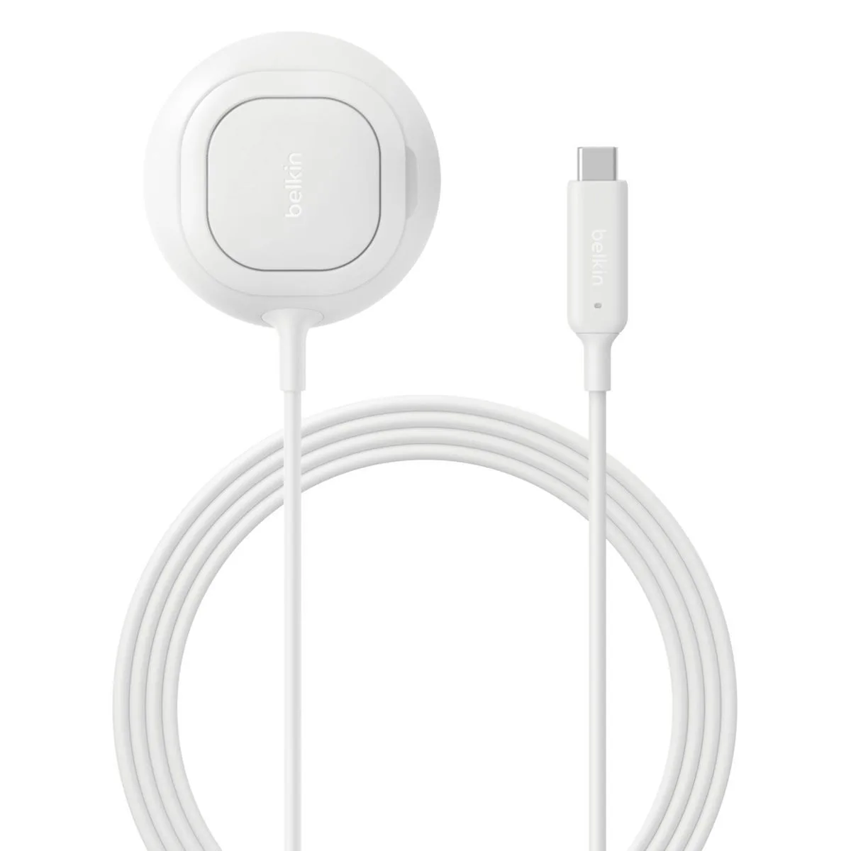 20260409124543_belkin_asyrmatos_fortistis_qi_pad_25w_leykos_ultracharge_ladepad.jpeg Belkin Ασύρματος Φορτιστής (Qi Pad) 25W Λευκός (UltraCharge) - Image 1