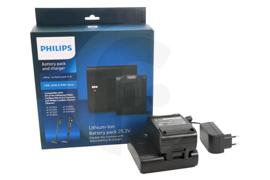 20260409142209_philips_mpataria_ergaleiou_lithiou_25_2v_me_choritikotita_2_2ah_battery_and_charger_for_xc7053_xc7055_xc7057_xc8055_xc8057_xw9383_xw9385.jpeg Philips Μπαταρία Εργαλείου Λιθίου 25.2V με Χωρητικότητα 2.2Ah Battery and Charger for XC7053 XC7055 XC7057 XC8055 XC8057 XW9383 XW9385 - Image 1