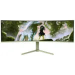 Arozzi Nova Curved Monitor 49" 5440x1440 165Hz με Χρόνο Απόκρισης 4ms GTG Πράσινο