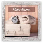 Κορνίζα Τοίχου Zep Nelson 6 White Brown 15x15 Wood Frame V21156