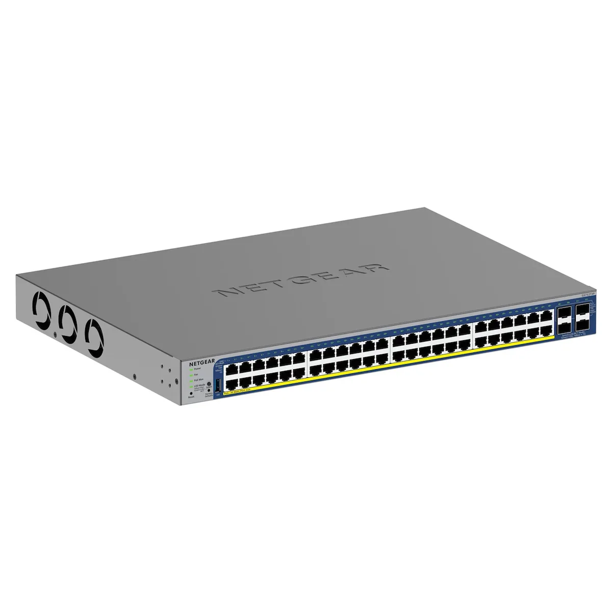 20260409152437_netgear_gs752txup_300eus_v3_managed_l2_switch_me_48_thyres_gigabit_1gbps_ethernet_kai_4_sfp_thyres.jpeg NetGear GS752TXUP-300EUS v3 Managed L2 Switch με 48 Θύρες Gigabit (1Gbps) Ethernet και 4 SFP Θύρες - Image 1