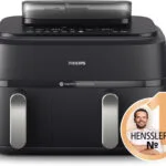 Philips Series 5000 Air Fryer με Διπλό Αποσπώμενο Κάδο 9lt Μαύρο