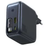 Baseus Φορτιστής με Ενσωματωμένο Καλώδιο με Θύρα USB-A και Θύρα USB-C USB-C 100W Power Delivery Μαύρος (EnerCore CJ11)