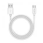 Pedea USB 2.0 Cable USB-C male - USB-A Λευκό 1m
