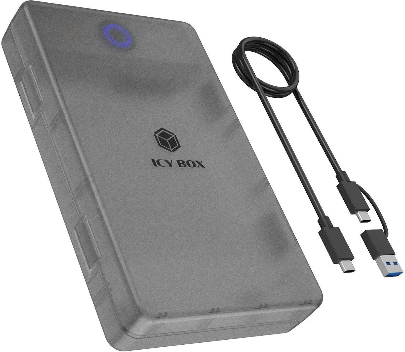 20260414121247_icy_box_thiki_gia_skliro_disko_sata_iii_me_syndesi_sata_usb_3_2_serial_ib_388_cu3.jpeg Icy Box Θήκη για Σκληρό Δίσκο SATA III με σύνδεση SATA / USB 3.2 / Serial IB-388-CU3 - Image 1