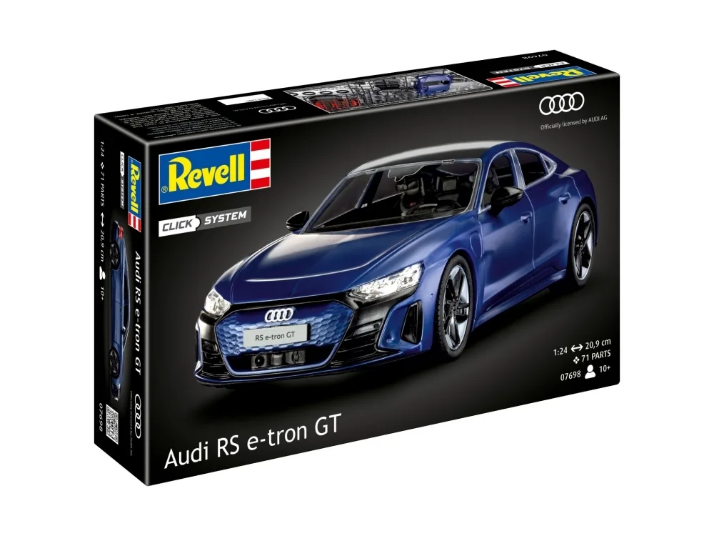 20260414123507_assembly_model_revell_audi_rs_e_tron_gt_car_click_system_71_pieces.jpeg Assembly Model Revell Audi Rs E-tron Gt Car Click System 71 Pieces - Image 1