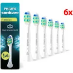Original Philips Sonicare Intercare Hx9006/87 Toothbrush Head Medium Soft Bristles 6 Pcs Cleaning Hard-to-reach Areas