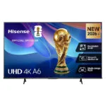 Hisense Smart Τηλεόραση 65" 4K UHD LED A6S HDR (2026) 65A6S