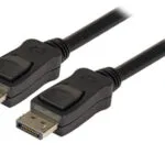 EFB Cable DisplayPort male - DisplayPort male 1m Μαύρο (K5567SW.1)