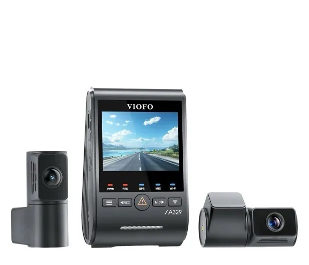 20260415094056_vif_a329t_set_kamera_dvr_aytokinitou_4k_me_othoni_2_4_wi_fi_gps_kamera_opisthoporeias.jpeg VIF A329T Σετ Κάμερα DVR Αυτοκινήτου 4K με Οθόνη 2.4" Wi-Fi, GPS & Κάμερα Οπισθοπορείας - Image 1
