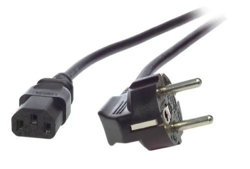 EFB IEC C13 - IEC C13 Cable 2m Μαύρο EK504.2V2 - Image 1