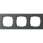 Gira Triple Frame Gira E2 Anthracite