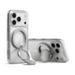 Ringke Dual Magnetic Ring Holder Κινητού σε Ασημί χρώμα