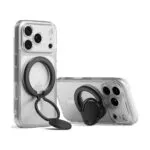 Ringke Dual Magnetic Ring Holder Κινητού σε Μαύρο χρώμα