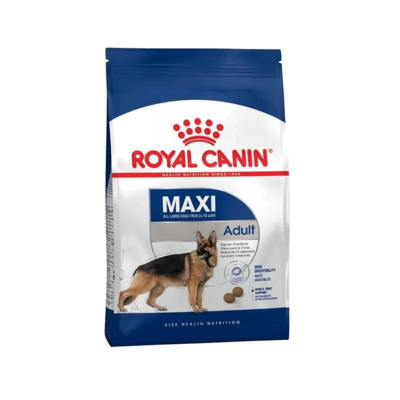 Royal Canin Maxi Adult 4kg Ξηρά Τροφή για Ενήλικους Σκύλους Μεγαλόσωμων Φυλών με Κοτόπουλο και Ψάρια - Image 1