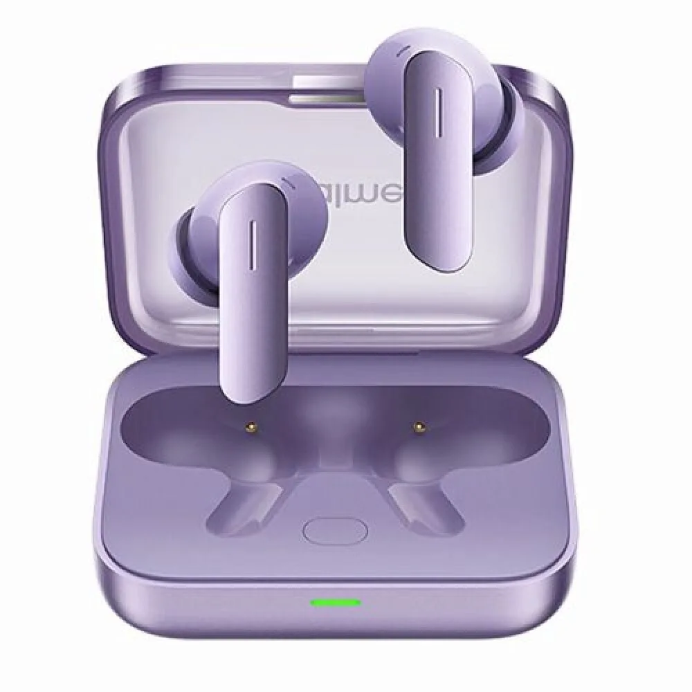 Realme Buds Air 7 Bluetooth Handsfree Ακουστικά με Αντοχή στον Ιδρώτα και Θήκη Φόρτισης Μωβ - Image 1
