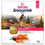 Dog Food 15kg Ξηρά Τροφή Σκύλων Μικρόσωμων & Μεσαίων Φυλών με Βοδινό και Σολομό